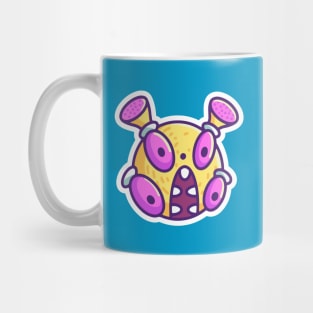 Cute Monster Head 2 Mug